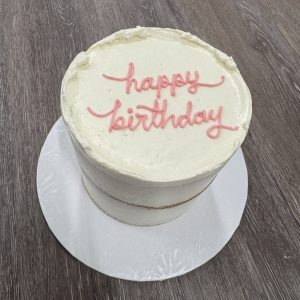 Simple Naked Cake