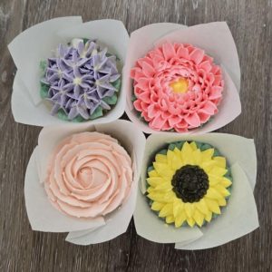 Floral Cupcakes - 1 Dozen